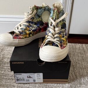 Converse platform Multicolor Floral High-Tops